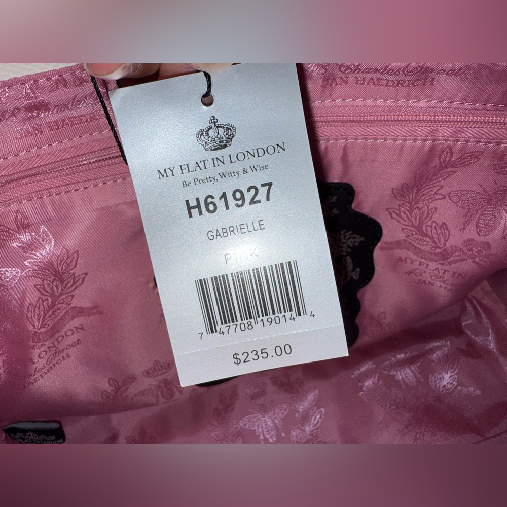 My flat in London Tote Bag Gabrielle pink - Picture 14 of 16